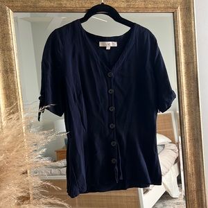 Loft Button Down Top